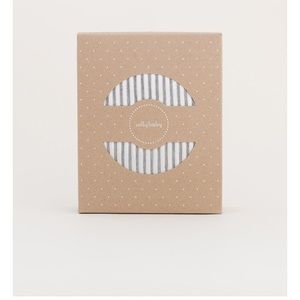 Solly baby wrap- Natural and grey stripe